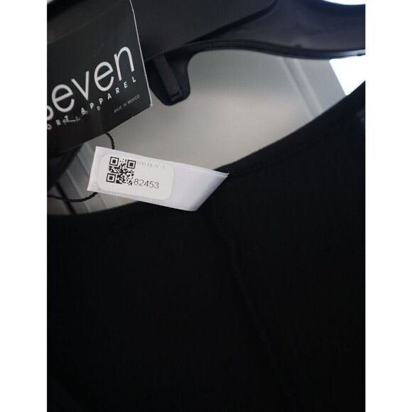 24seven Comfort Apparel Women's Sz Large Black Long Maxi Dress - Picture 10 of 10